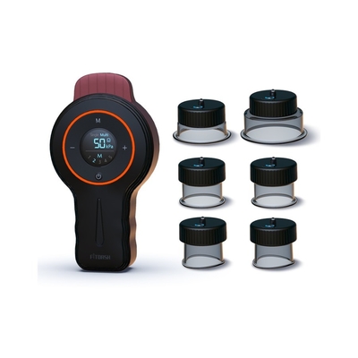 ABS PC Fitdash Combination Rechargeable Multi Function Smart Electric Cupping Cups Therapy