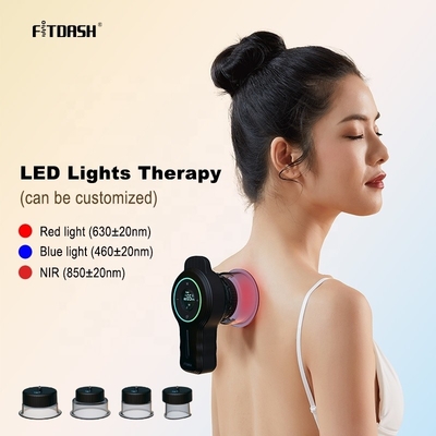 ABS PC Fitdash Combination Rechargeable Multi Function Smart Electric Cupping Cups Therapy