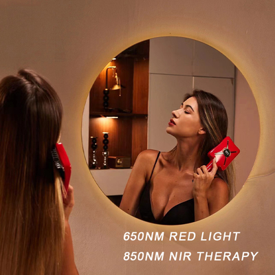 Fitdash Electric Scalp Massager Brush Infrared Physiotherapy Hair Growth Comb for Women