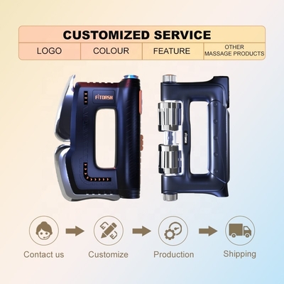 Painless Fitdash 5 in 1 Curved Blade Muscle Scraper with Heated RF and Comfortable Design