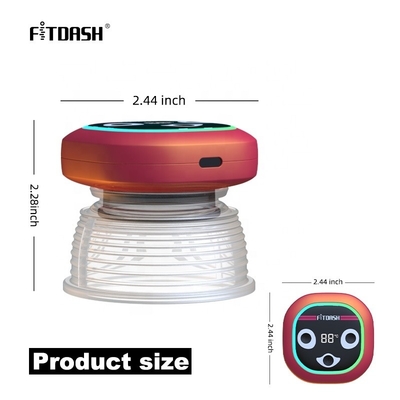 Fitdash Rechargeable Smart Cupping Cups Therapy Massager Device with Wireless Function