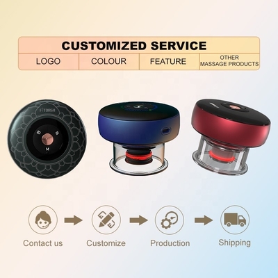 7W Electric Cupping Therapy Set with Anti Cell Pulsating and Vibrating Cupping Machine