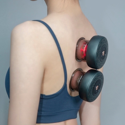 Fitdash Intelligent Vacuum Cupping Electric Breathing Heating Moxa Cupping for Versatile