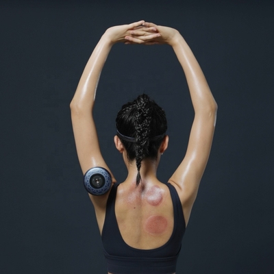 1800mAh Battery Capacity ABS PC Infrared Cupping Ventouse for Chinese Moxa Therapy