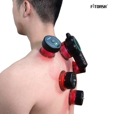 Type-C Power Mode Fitdash Professional Red Light Cupping Set with ABS PC Material