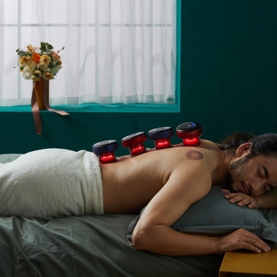 Fitdash Smart Dynamic Cupping Massager with Red Light Therapy Charging Time Approx 3hrs