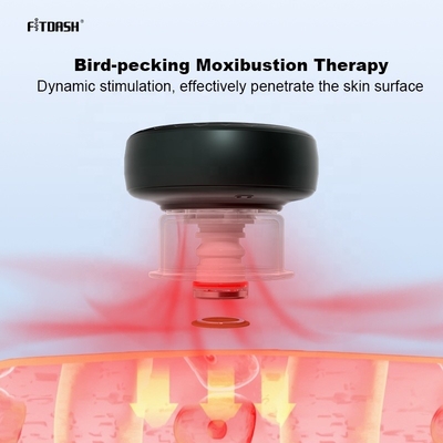 Fitdash Reusable Cupping Set Moxibustion Therapy with 12 mins Default Working Time