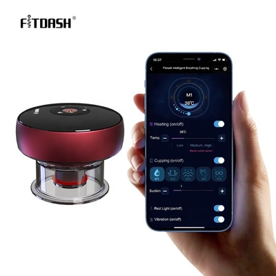 Fitdash Intelligent Breathing Cupping with ABS PC Material and Dynamic Infrared Technology