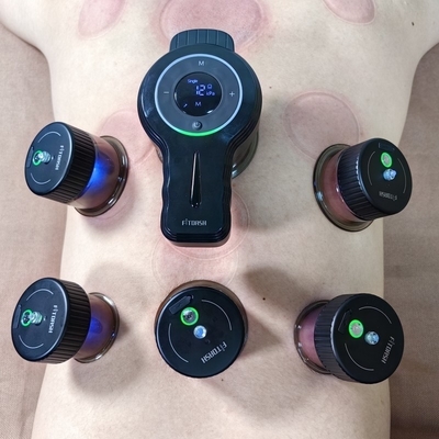 Body Vacuum Cupping Therapy Massager with 650nm Red Light Therapy and ABS PC Material