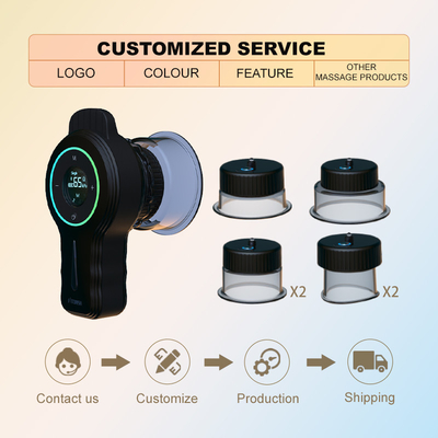 Smart Cupping Therapy Massage Vacuum Cupping Device Fitdash Electric Cupping All in 1