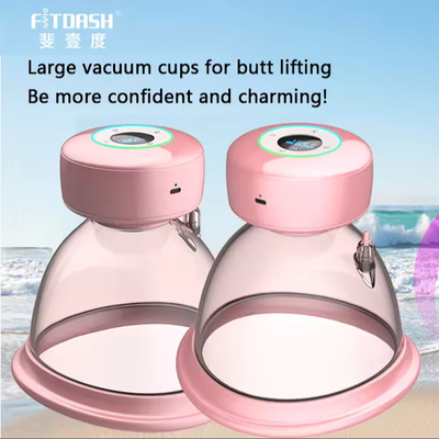 Chargeable Vacuum Breast Massager for Lymphatic Drainage and Buttocks Lifting by Fitdash
