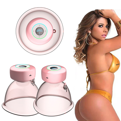 Fitdash Portable Vaccum Therapy Cups for Buttocks and Breast Lift OEM / ODM Support