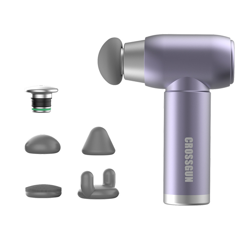 Aluminum Alloy Custom Logo Quiet Deep Tissue Muscle Massage Gun with Intelligent Timing Control
