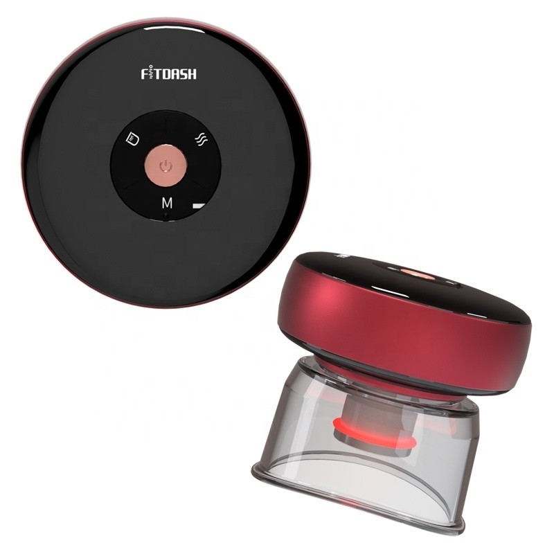 Fitdash Red Light Cupping Set for Body 7W Professional Vacuum Cupping Therapy Machine