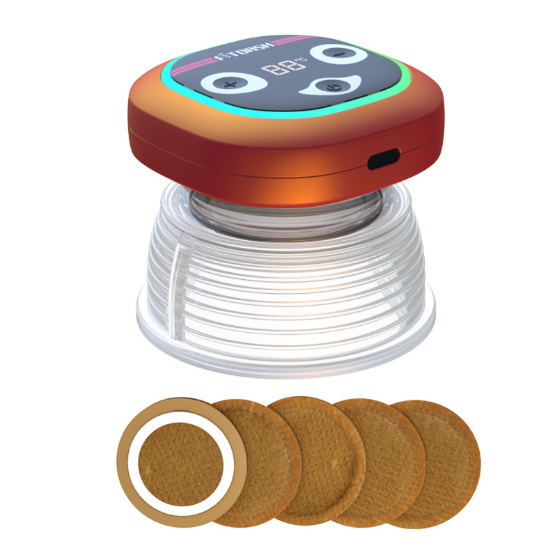 Vacuum Cupping Set for Modern Body Massage Wireless/Button Control Method About 100g