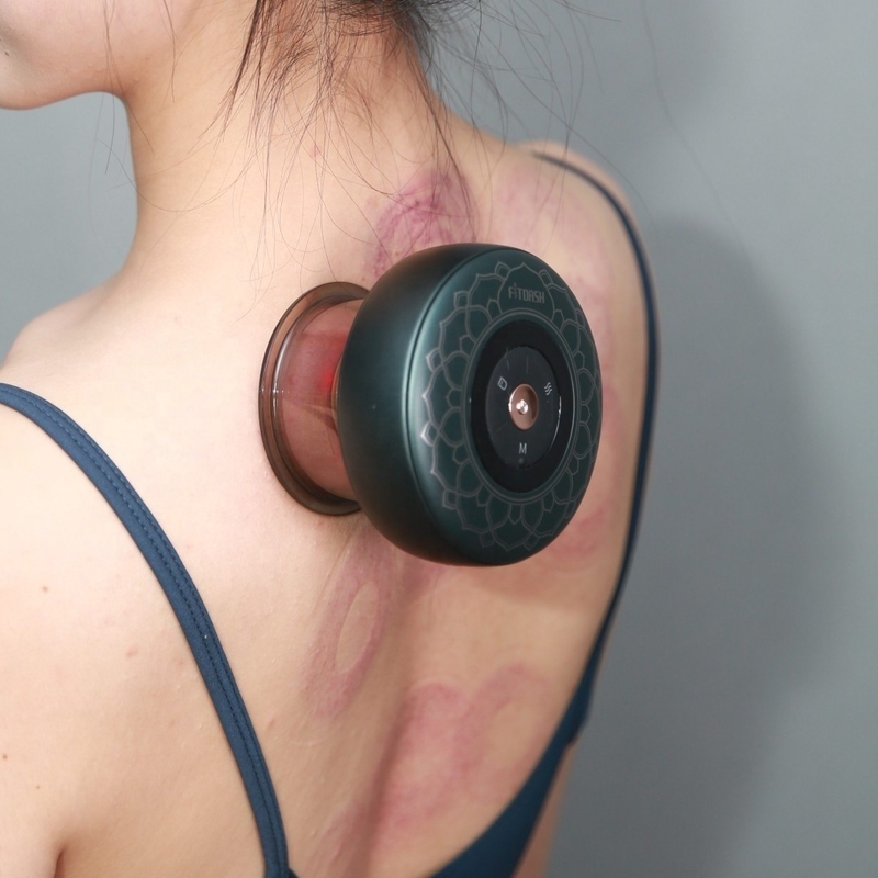Product Size 94*94*72mm Fitdash Multifunctional Moxa Device Cupping Massage Therapy Body Cupping Set for Human