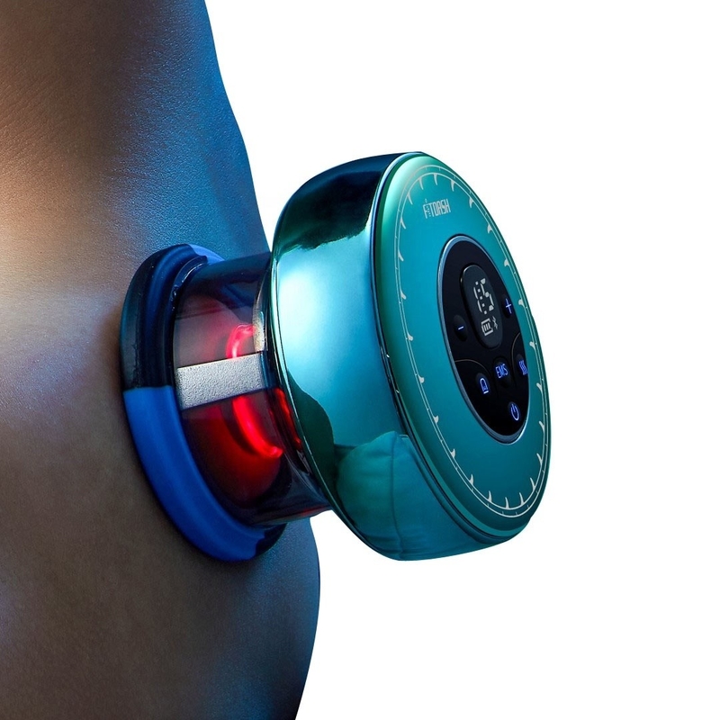 9 Modes EMS and 5 Heating Modes Electric Scraping Cupping Therapy Machine for Fitdash Smart Red Light