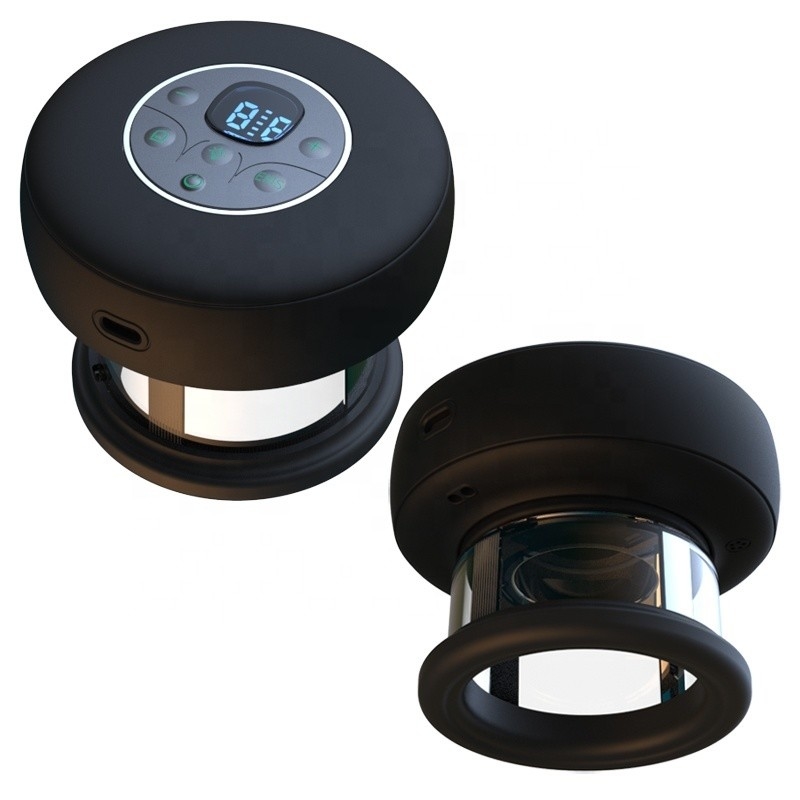 Type C 5V-2A Charging Port Fitdash Rechargeable Smart Cupping Cups Therapy Massager