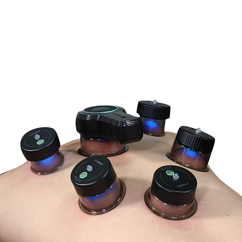 Class II Instrument Fitdash Smart Dynamic Cupping Therapy Set with Red Light and Scraping Cups
