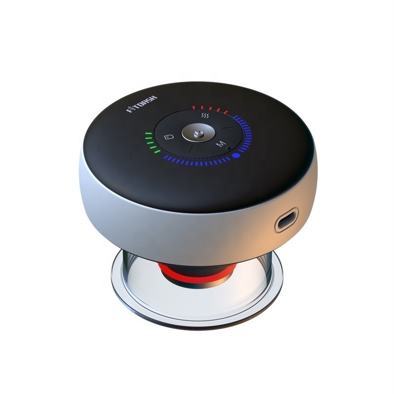 Fitdash Red Light Heating Smart Cupping Massager with Button Control Support OEM / ODM