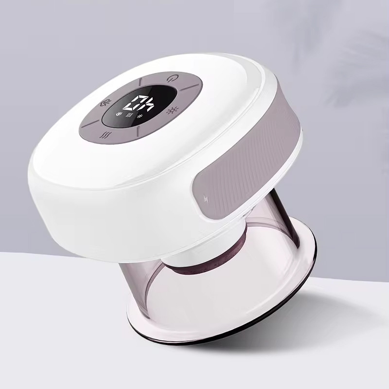 1200mAh Battery Fitdash Smart Cupping Massager for Cellulite Therapy and Red Light Cupping