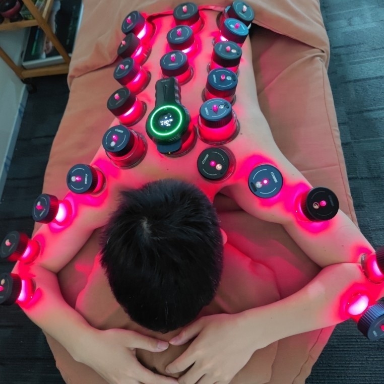 Fitdash ABS PC Cupping Therapy Set 6 Pcs Cellulite Massager Cups Vacuum Therapy Cupping