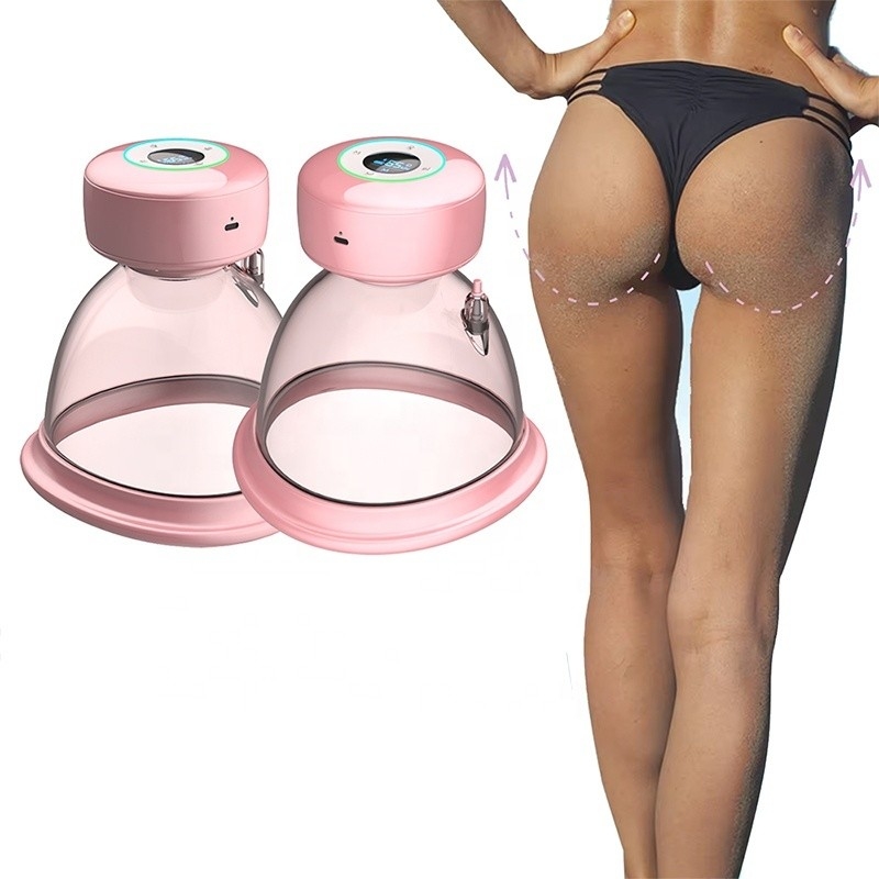 Fitdash Breast Massager Vacuum Therapy Butt Lift Machine with 3.7V/1500mAh Battery Capacity